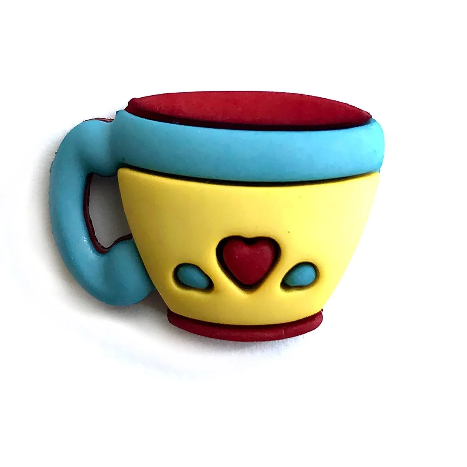 Coffee Cup 3D Bulk Buttons