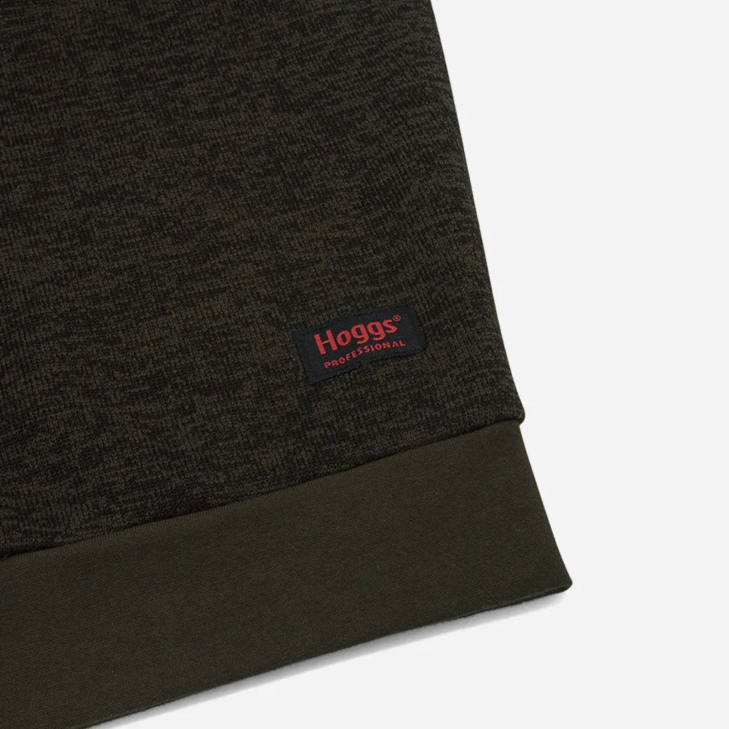 Hoggs of Fife Green King II 1/4 Zip Knit