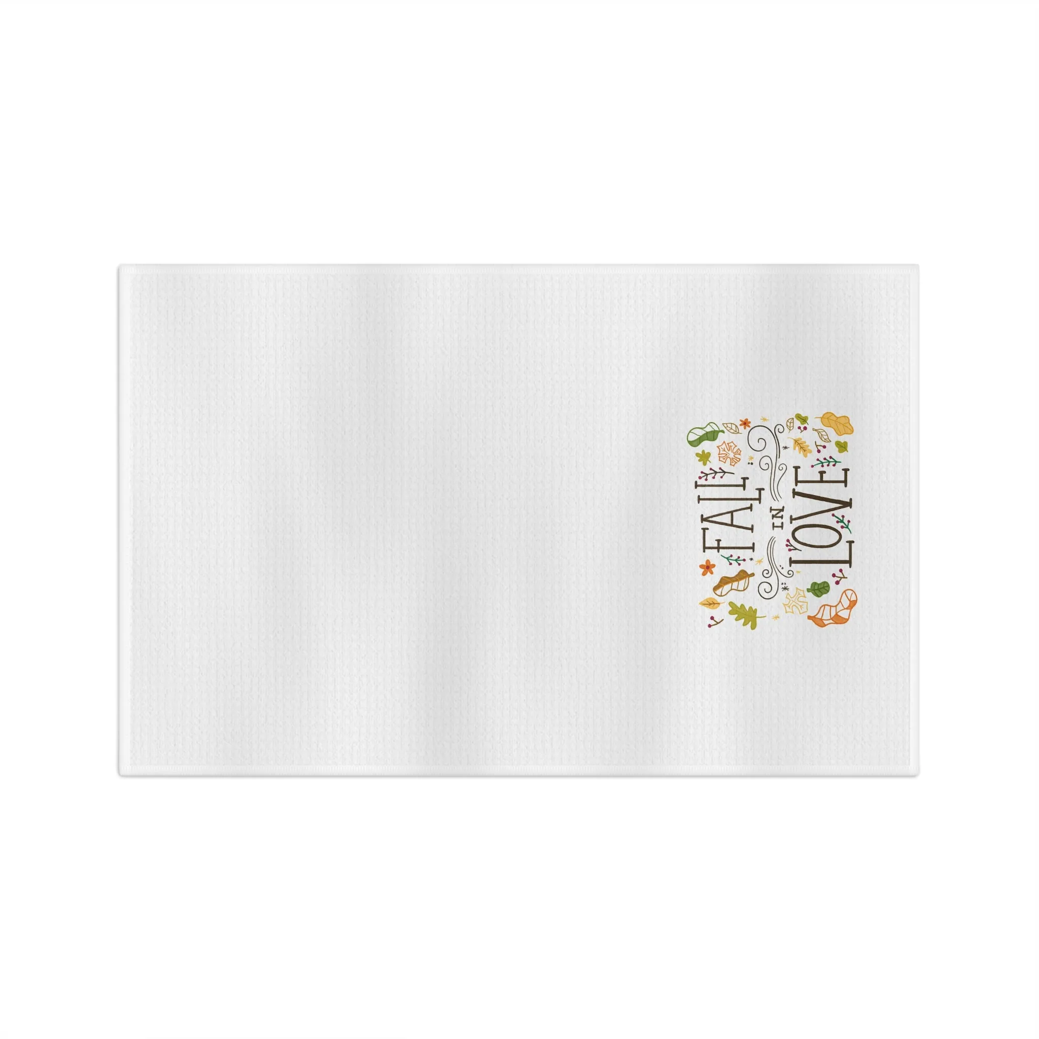 Microfiber Tea Towel: Fall in Love