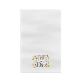 Microfiber Tea Towel: Fall in Love