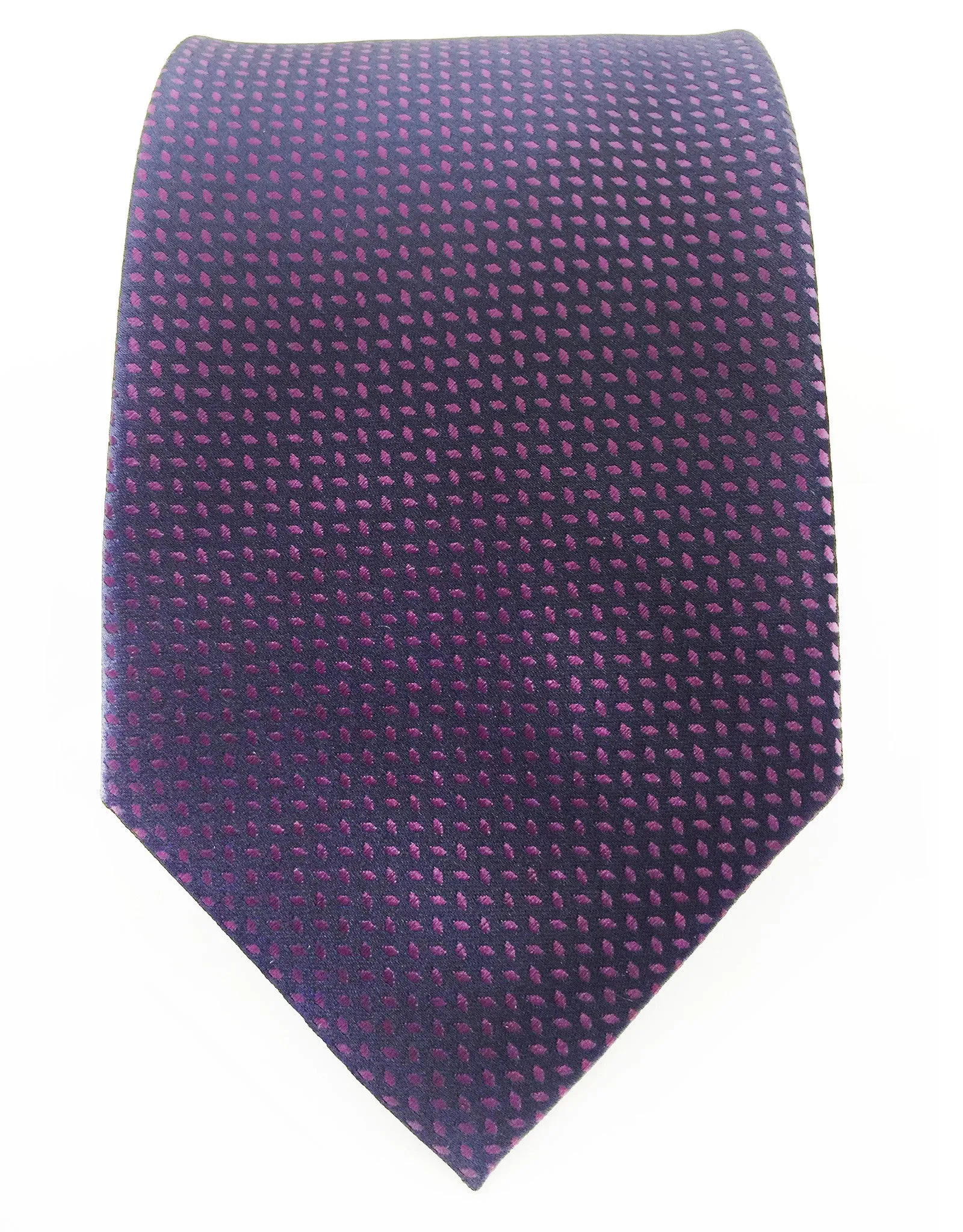 Purple & Black Flecked Tie