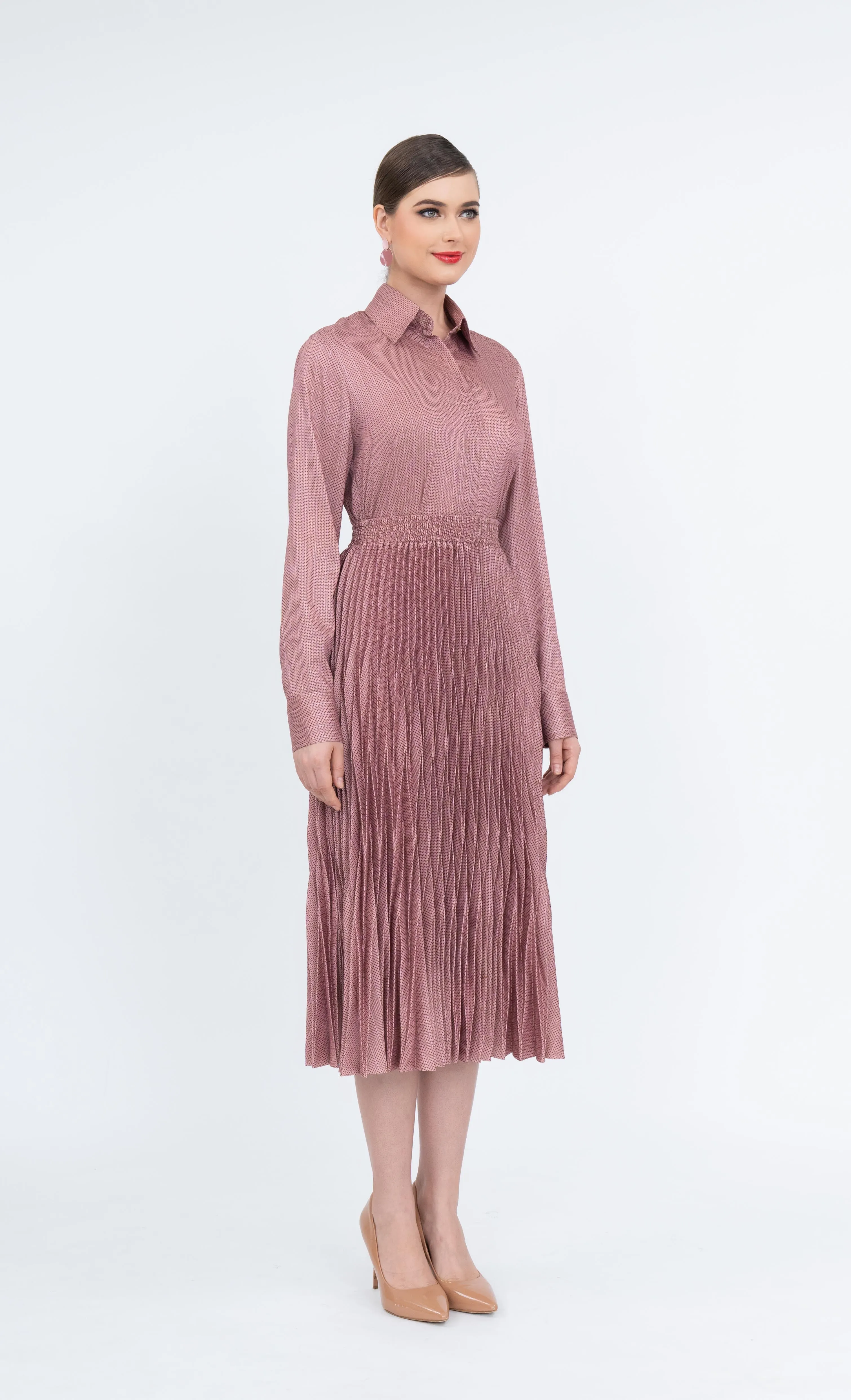 Viviana Skirt in Rose Dust