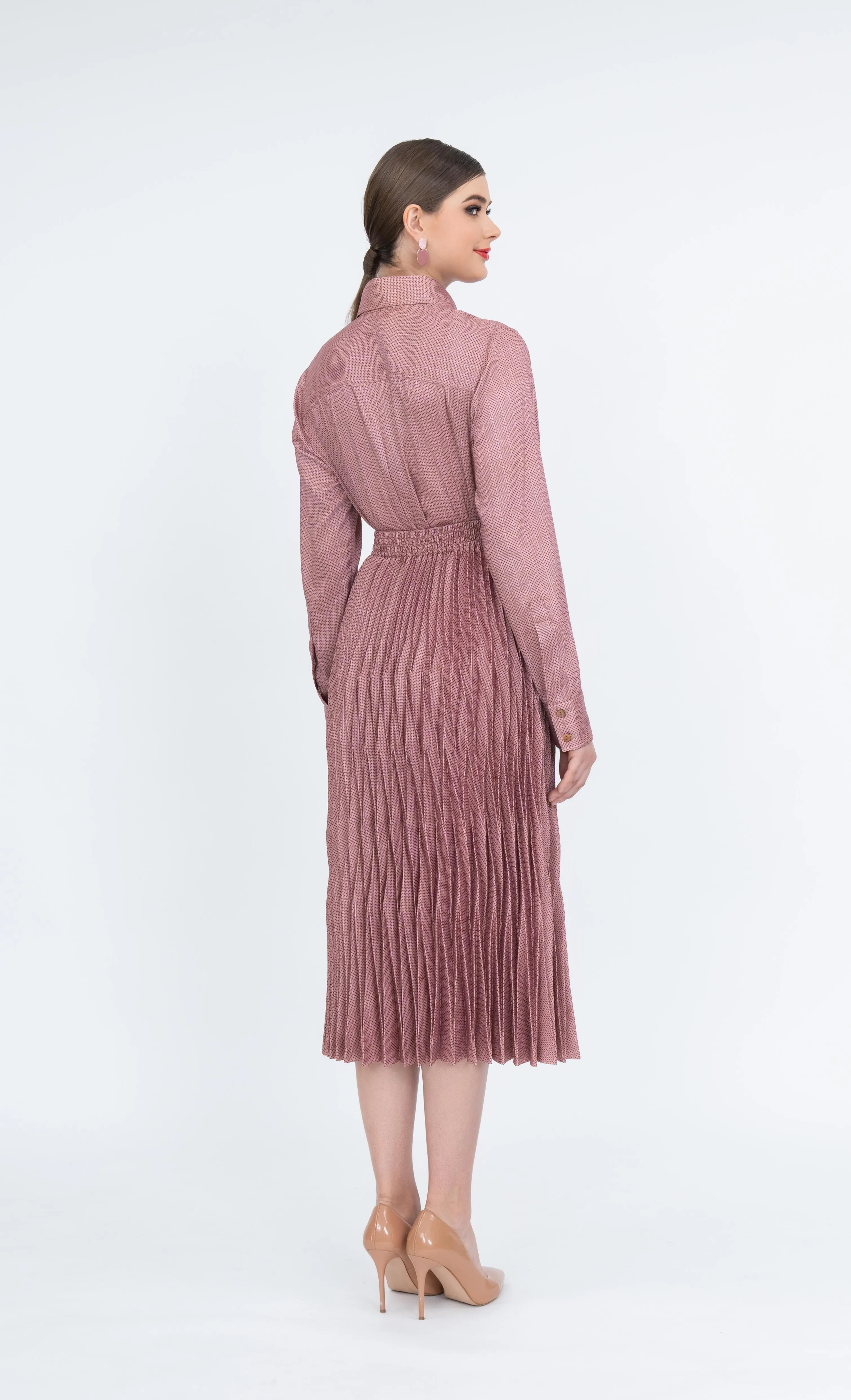 Viviana Skirt in Rose Dust